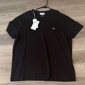 Lacoste Men's Classic Black Tee
